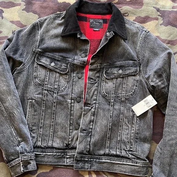 Polo Ralph Lauren fleece-lined denim jacket NWT - Picture 4 of 8
